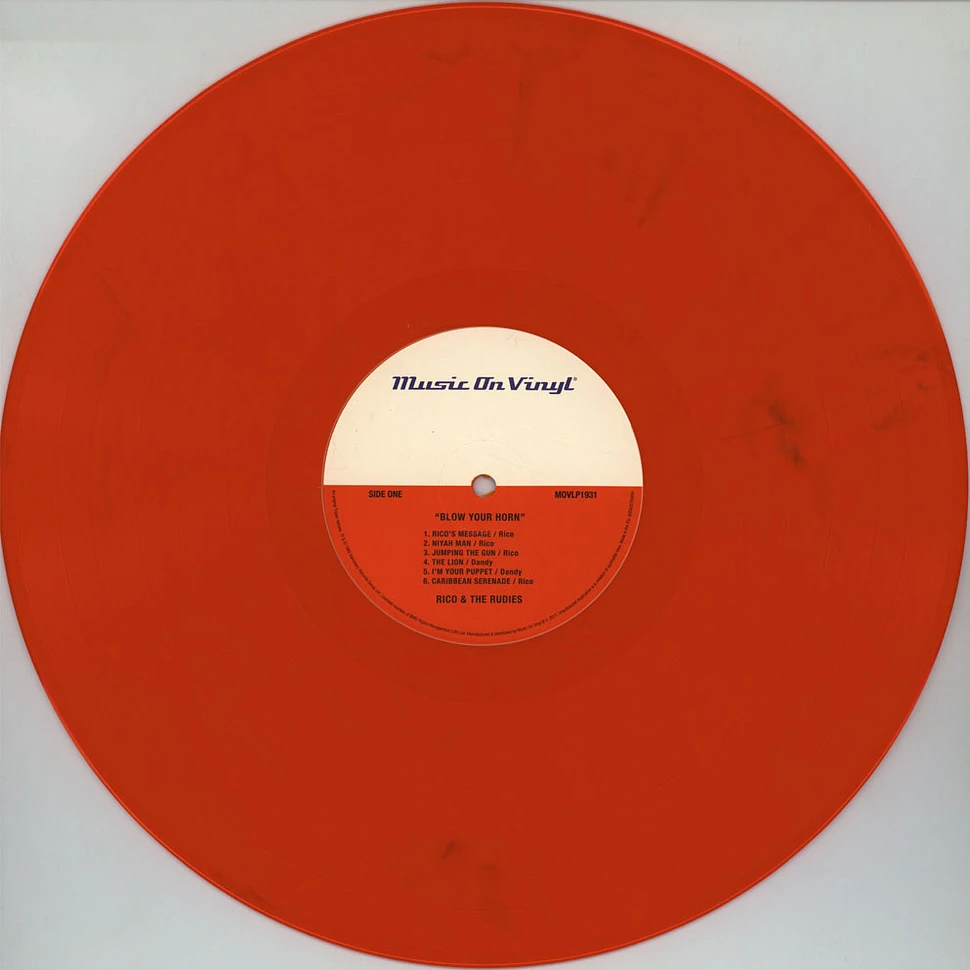 Rico & The Rudies - Blow Your Horn Orange Vinyl Edition