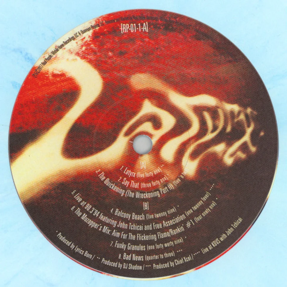 Latyrx - The Album: 20th Anniversary Deluxe Edition