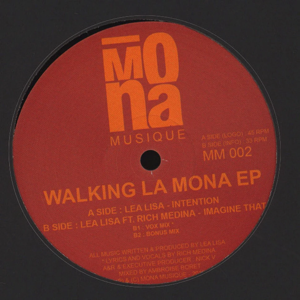 Lea Lisa - Walking La Mona EP Feat. Rich Medina