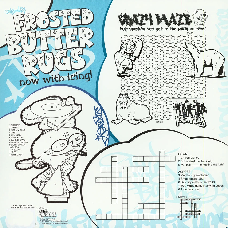 Frosted Butter Rugs - Beedle With Tag Slipmat