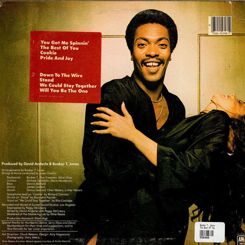 Booker T. Jones - The Best Of You