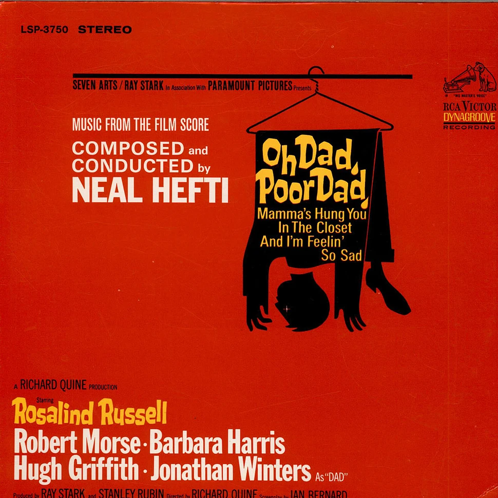 Neal Hefti - Oh Dad, Poor Dad, Mamma's Hung You In The Closet And I'm Feelin' So Sad - Music From The Film Score