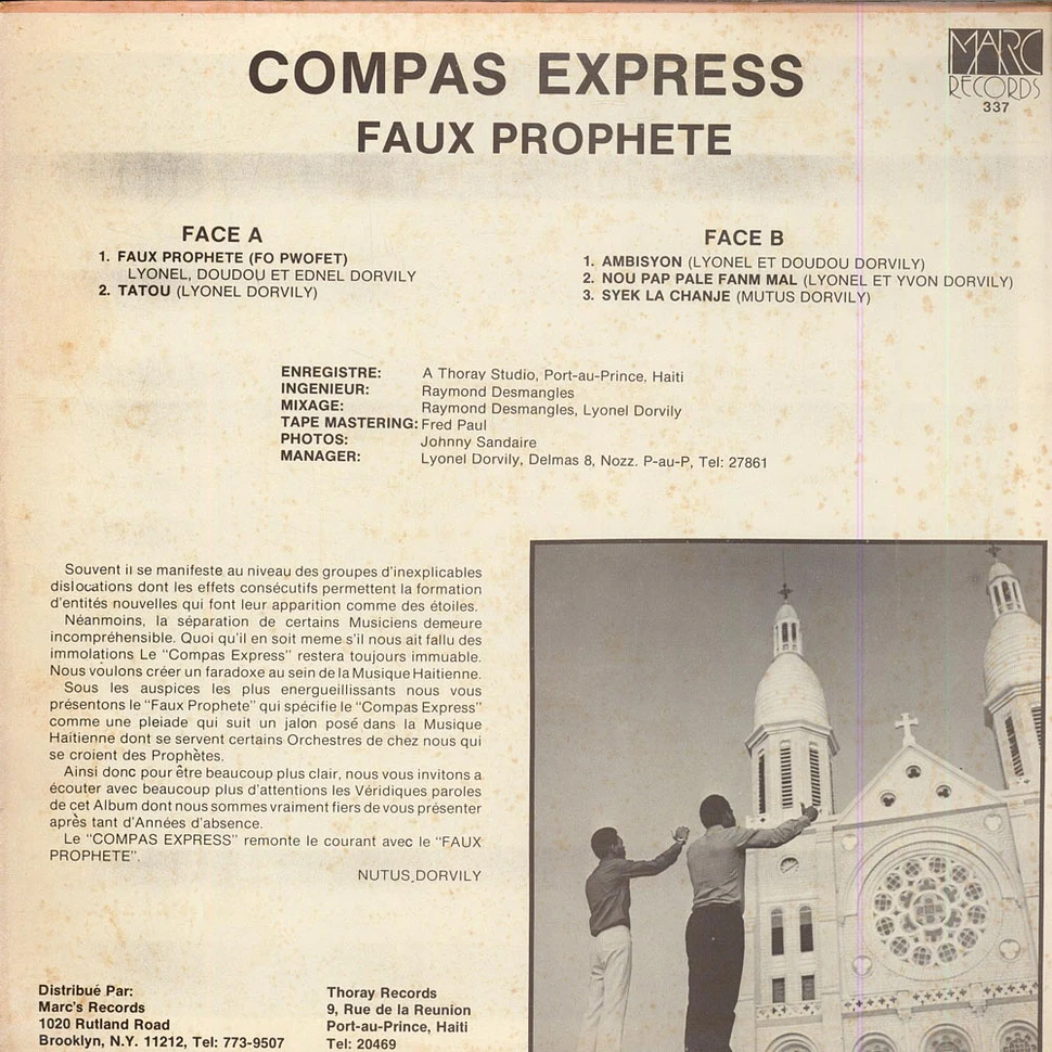 Compas Express - Faux Prophete