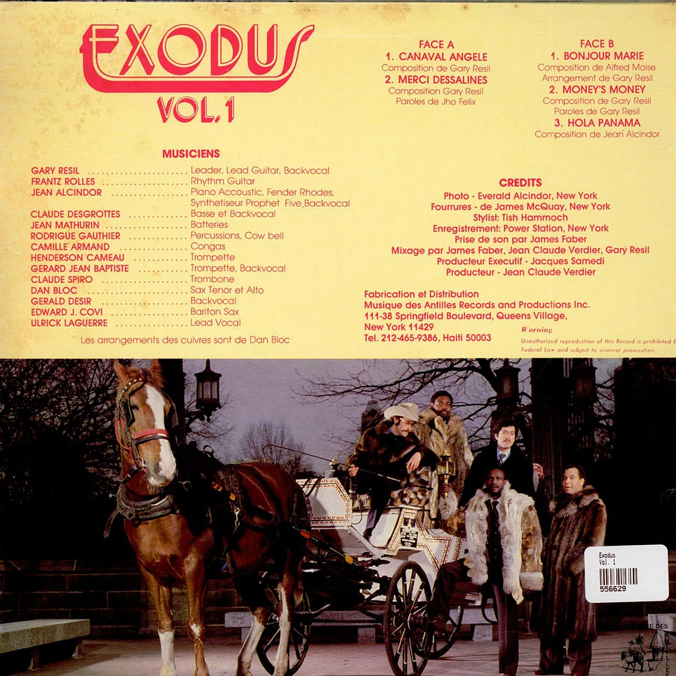 Exodus - Vol. 1