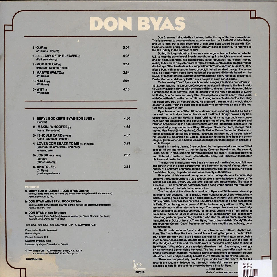 Don Byas - Don Byas