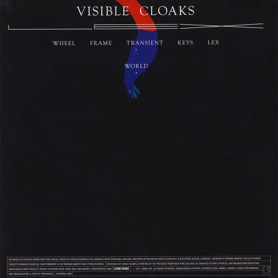 Visible Cloaks - Lex EP
