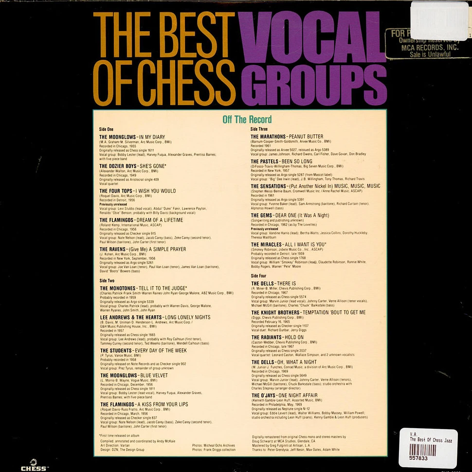 V.A. - The Best Of Chess Jazz