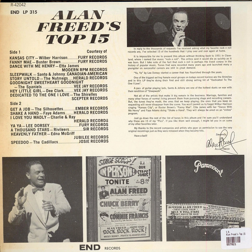 V.A. - Alan Freed's Top 15