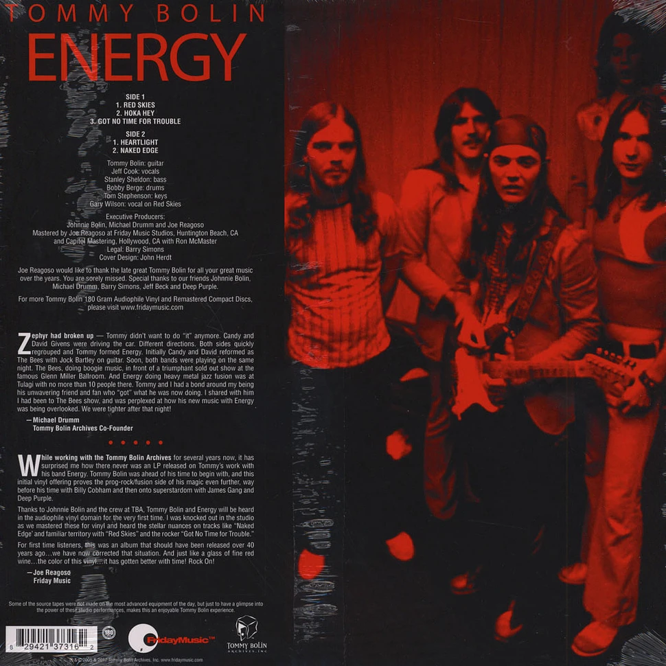 Tommy Bolin - Energy