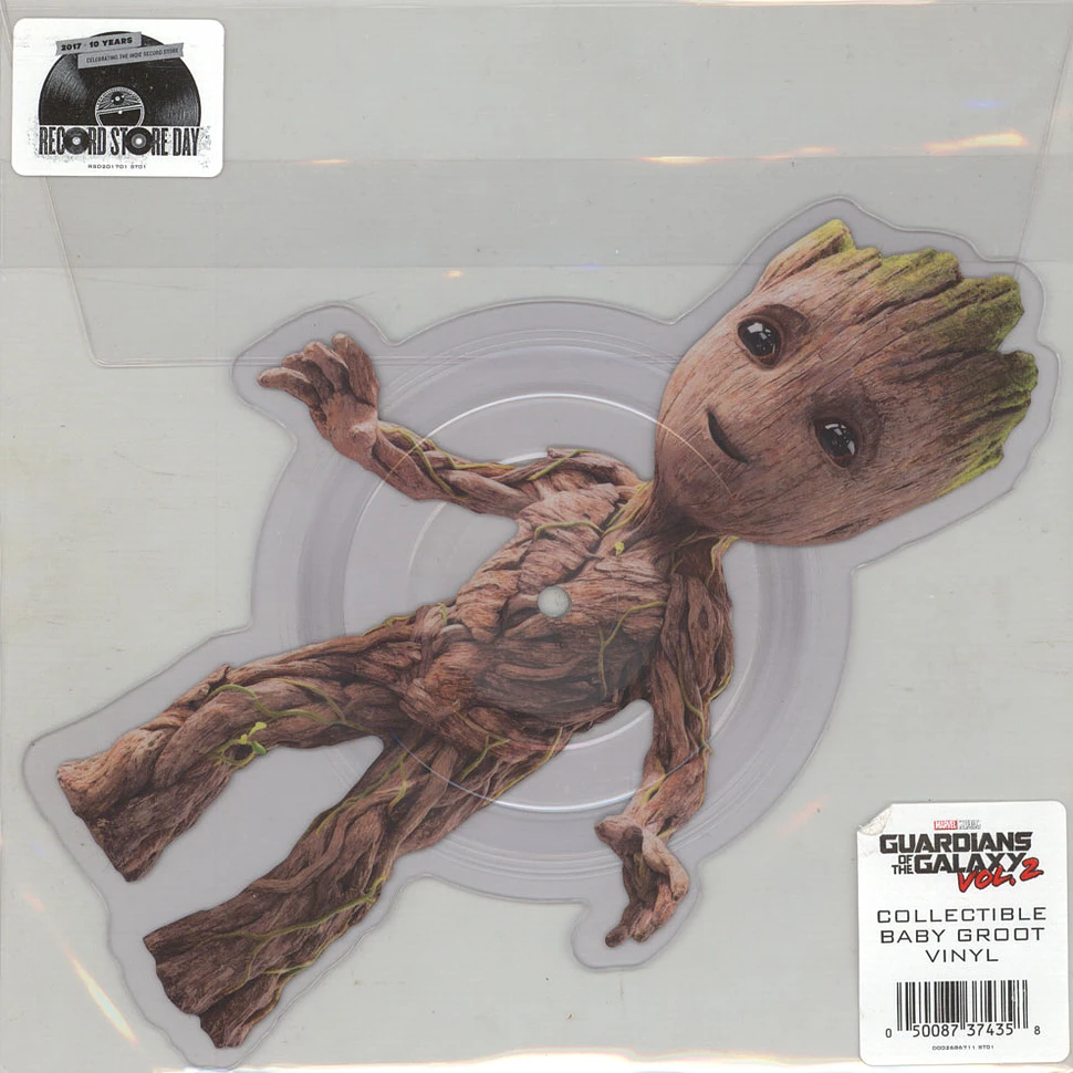 The Sneepers / Tyler Bates - OST Guardians Of The Galaxy Volume 2 Baby Groot Picture Disc (Guardians Inferno Feat. David Hasselhoff / Dad)