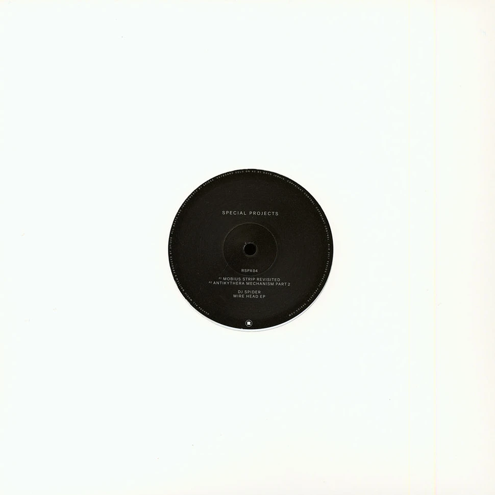 DJ Spider - Wire Head EP