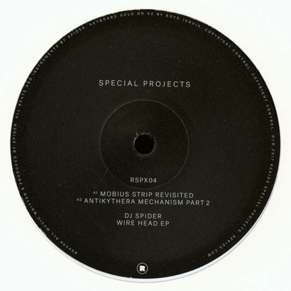 DJ Spider - Wire Head EP