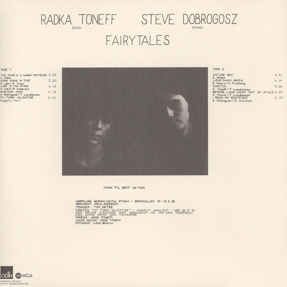 Radka Toneff / Steve Dobrogosz - Fairytales (Original Master Edition)