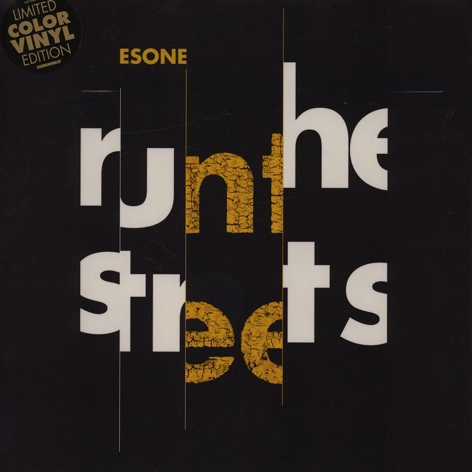 Esone - Run The Streets EP Clear Vinyl Edition