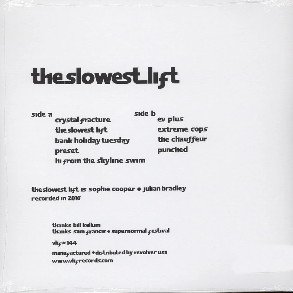 The Slowest Lift - The Slowest Lift