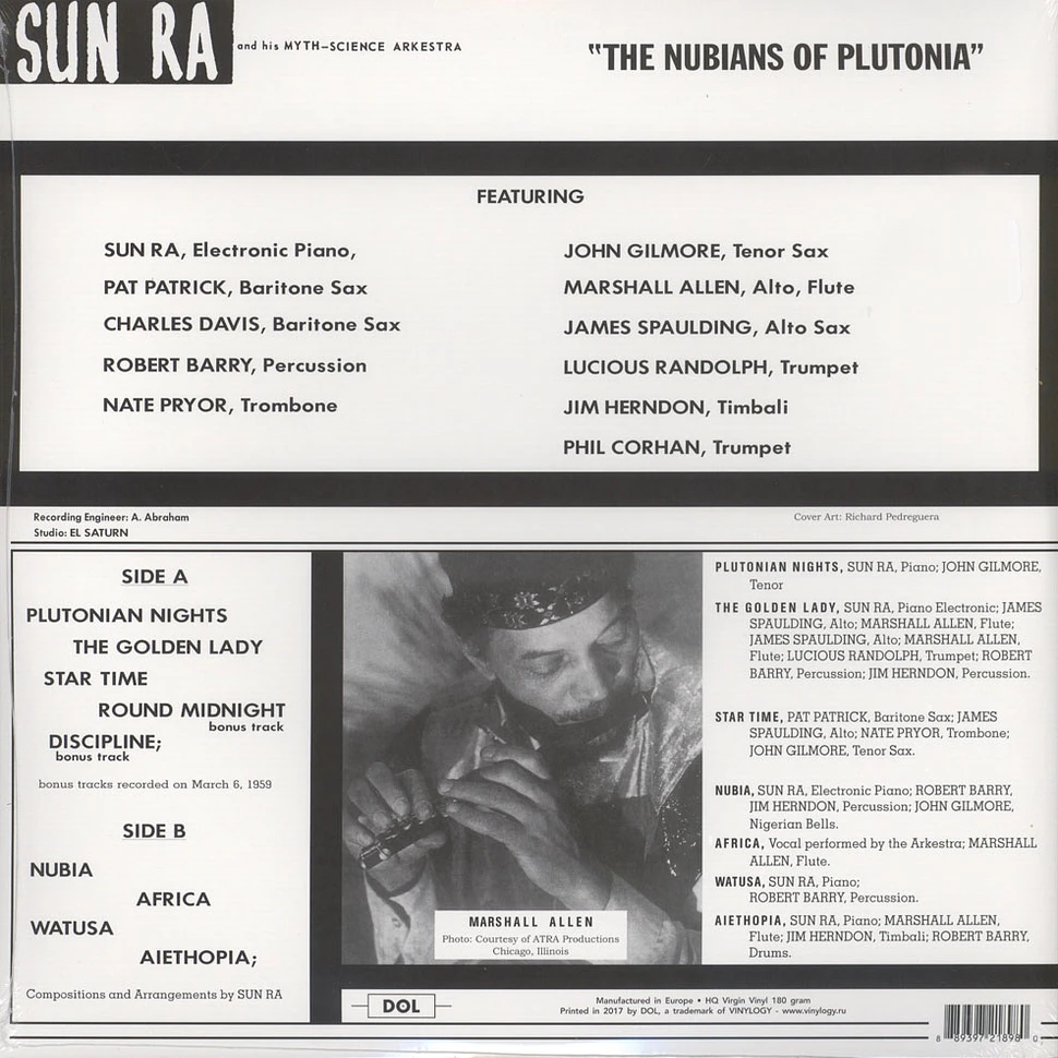 Sun Ra & His Arkestra - The Nubians Of Plutonia Gatefold Sleeve Edition