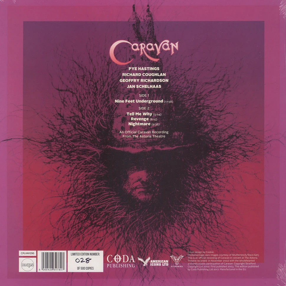 Caravan - Nine Feet Underground Colored Vinyl edition