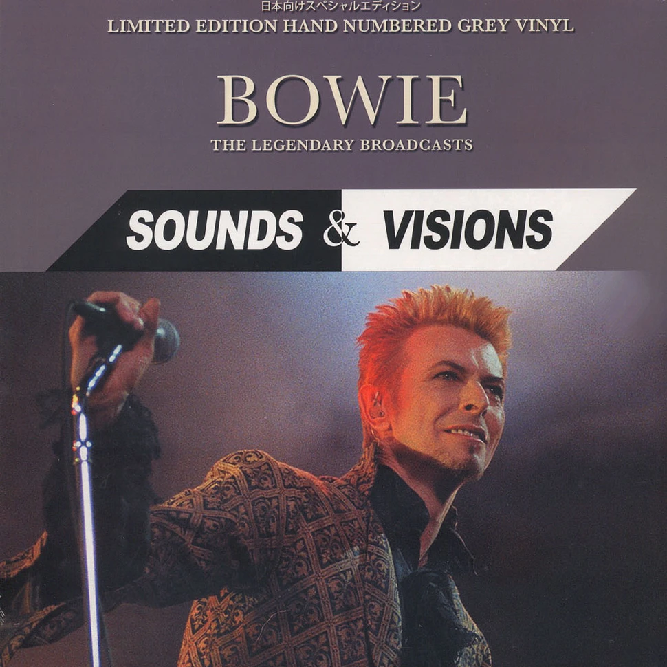 David Bowie - Sounds & Visions - The Legendary Broadcasts Grey Vinyl Edition