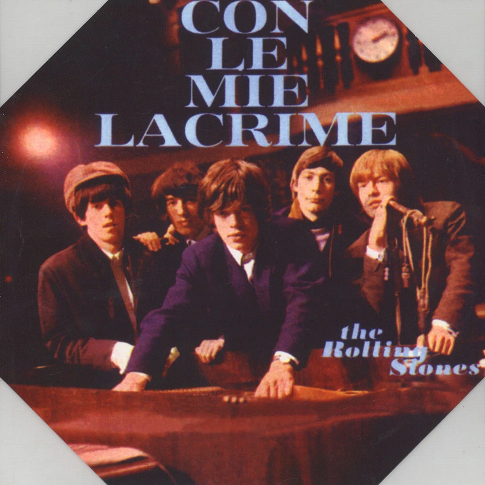 The Rolling Stones - Con Le Mie Lacrime Italian 7” Discography
