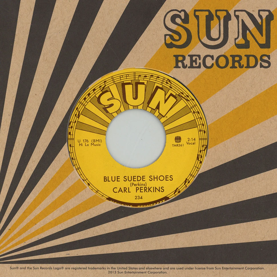 Carl Perkins - Blue Suede Shoes / Honey, Don't!
