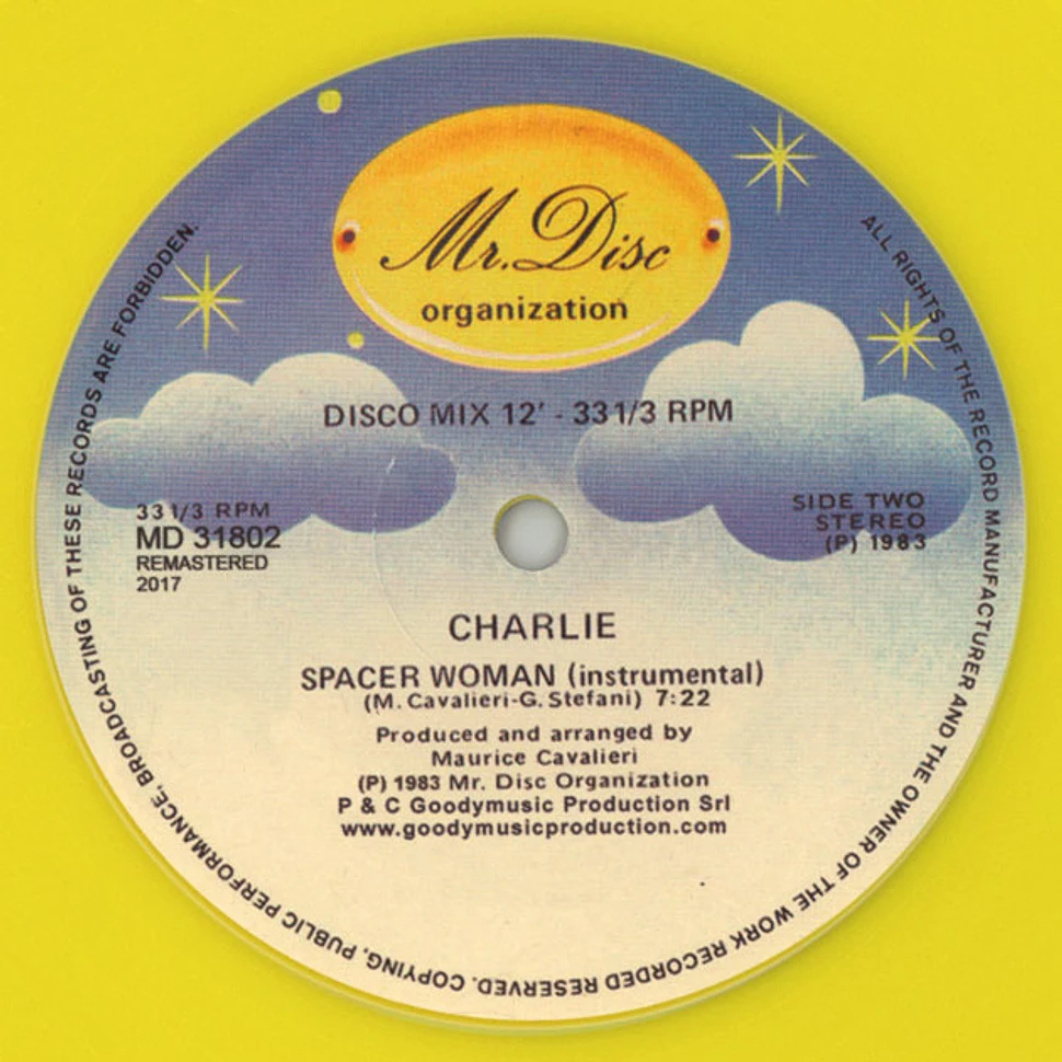 Charlie - Spacer Woman Yellow Vinyl Edition