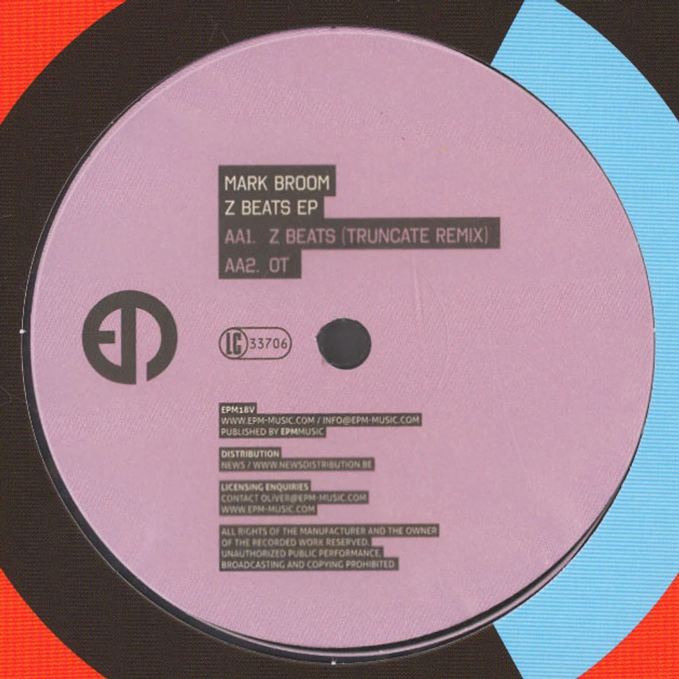 Mark Broom - Z Beats EP Truncate Remix