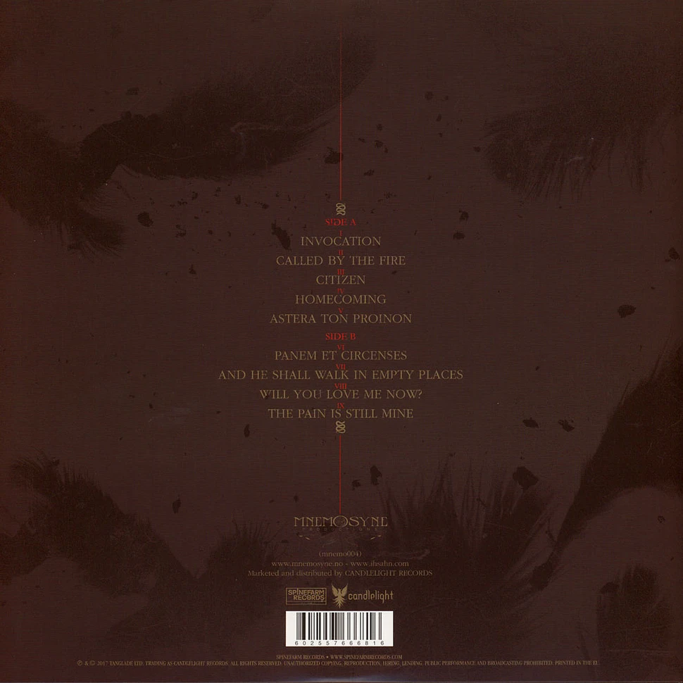 Ihsahn - The Adversary Red Vinyl Edition