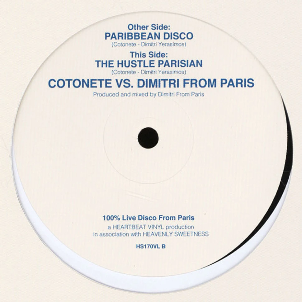 Cotonete & Dimitri From Paris - Paribbean Disco / The Hustle Parisian