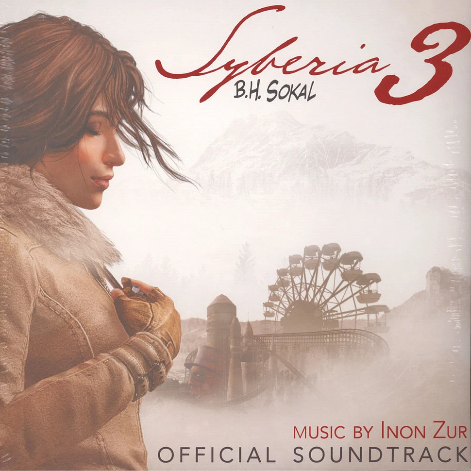 Inon Zur - OST Syberia 3 Black Vinyl Edition