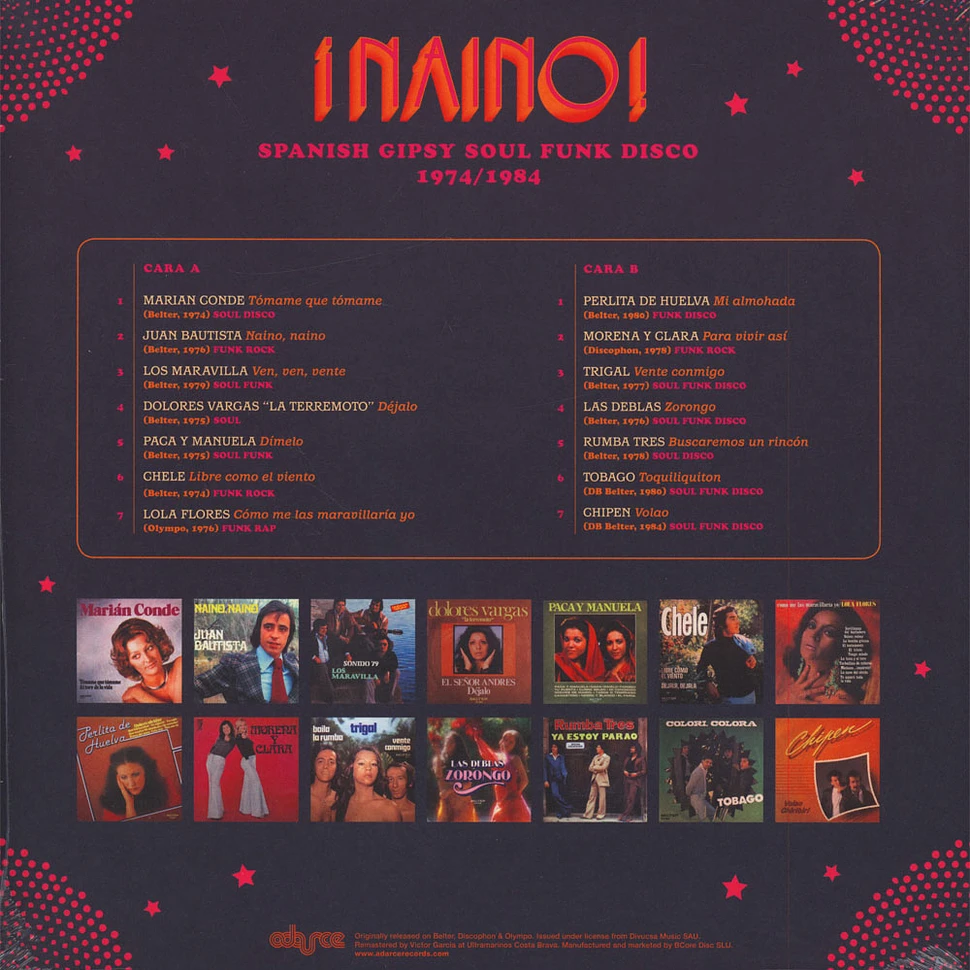 V.A. - Naino! Spanish Gipsy Soul Funk Disco 1974-1984