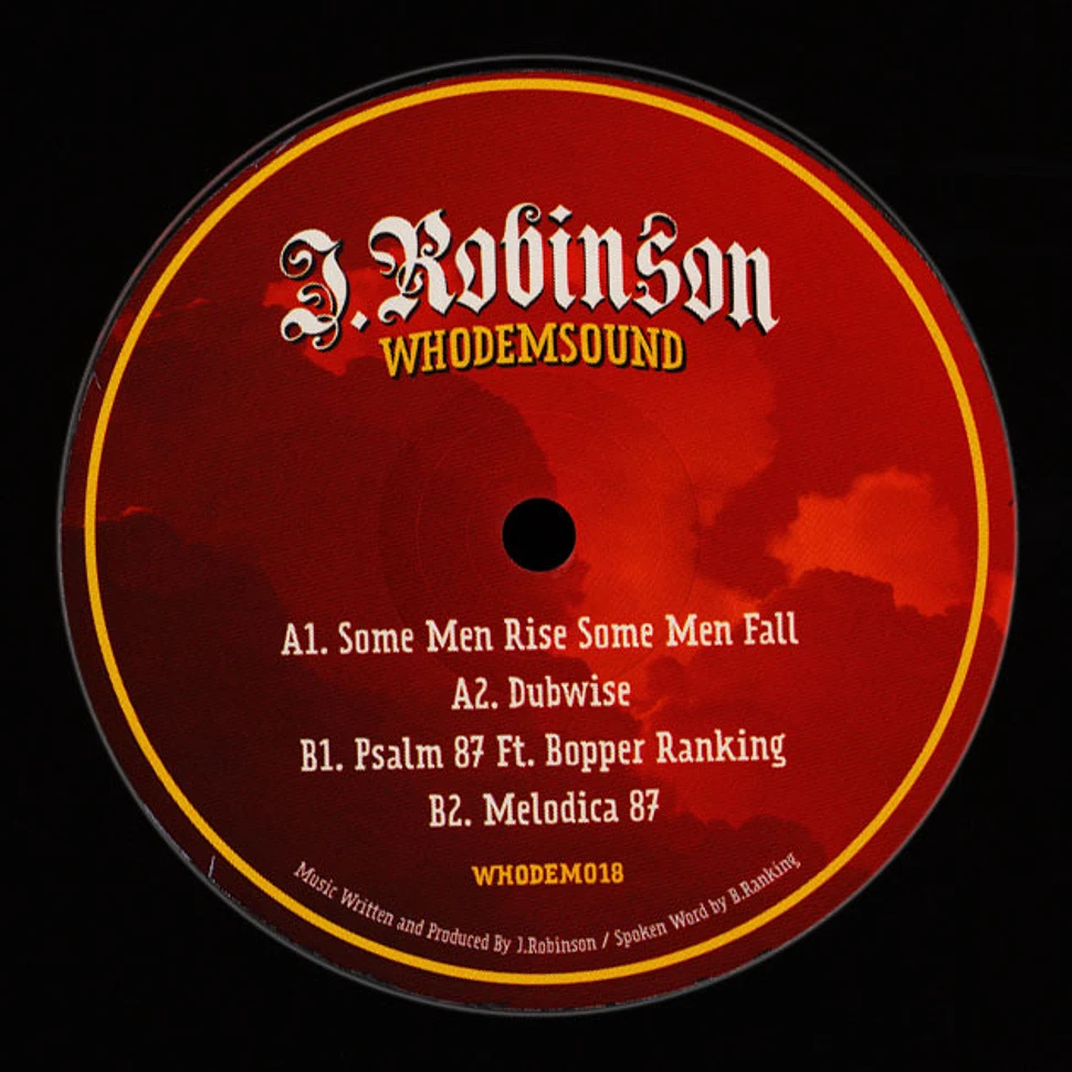 J.Robinson - WhoDemSound EP