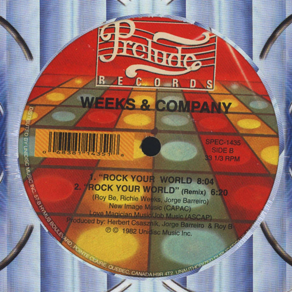 Weeks & Company - Go With The Flow / Rock Your World