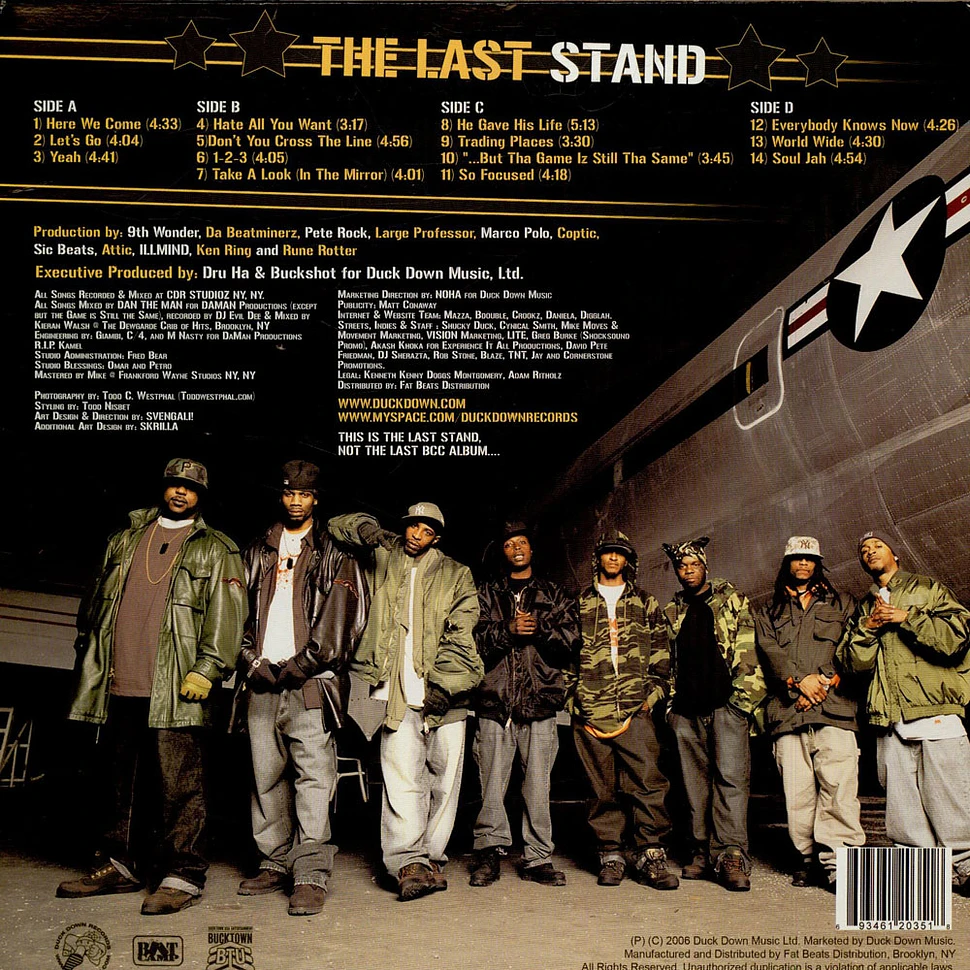 Boot Camp Clik - The Last Stand