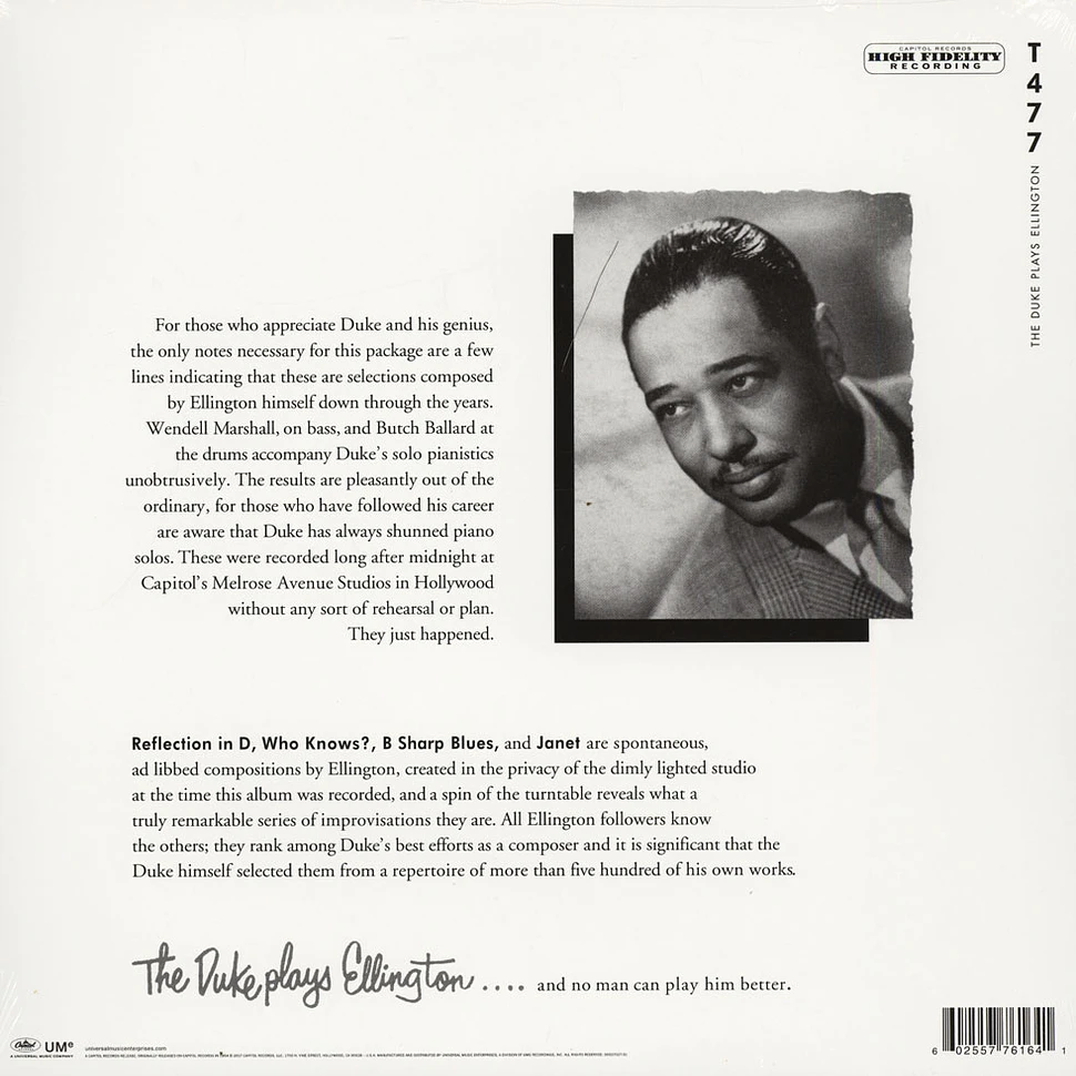 Duke Ellington - Duke Plays Ellington