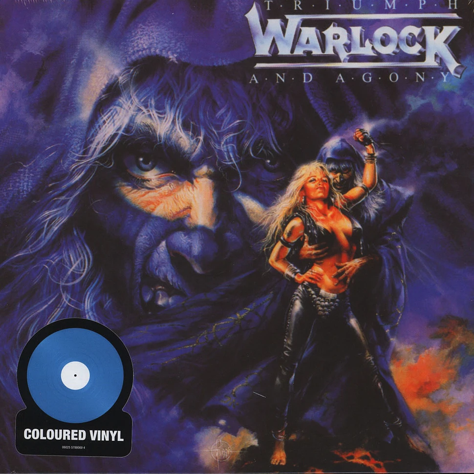 Warlock - Triumph And Agony Blue Vinyl Edition