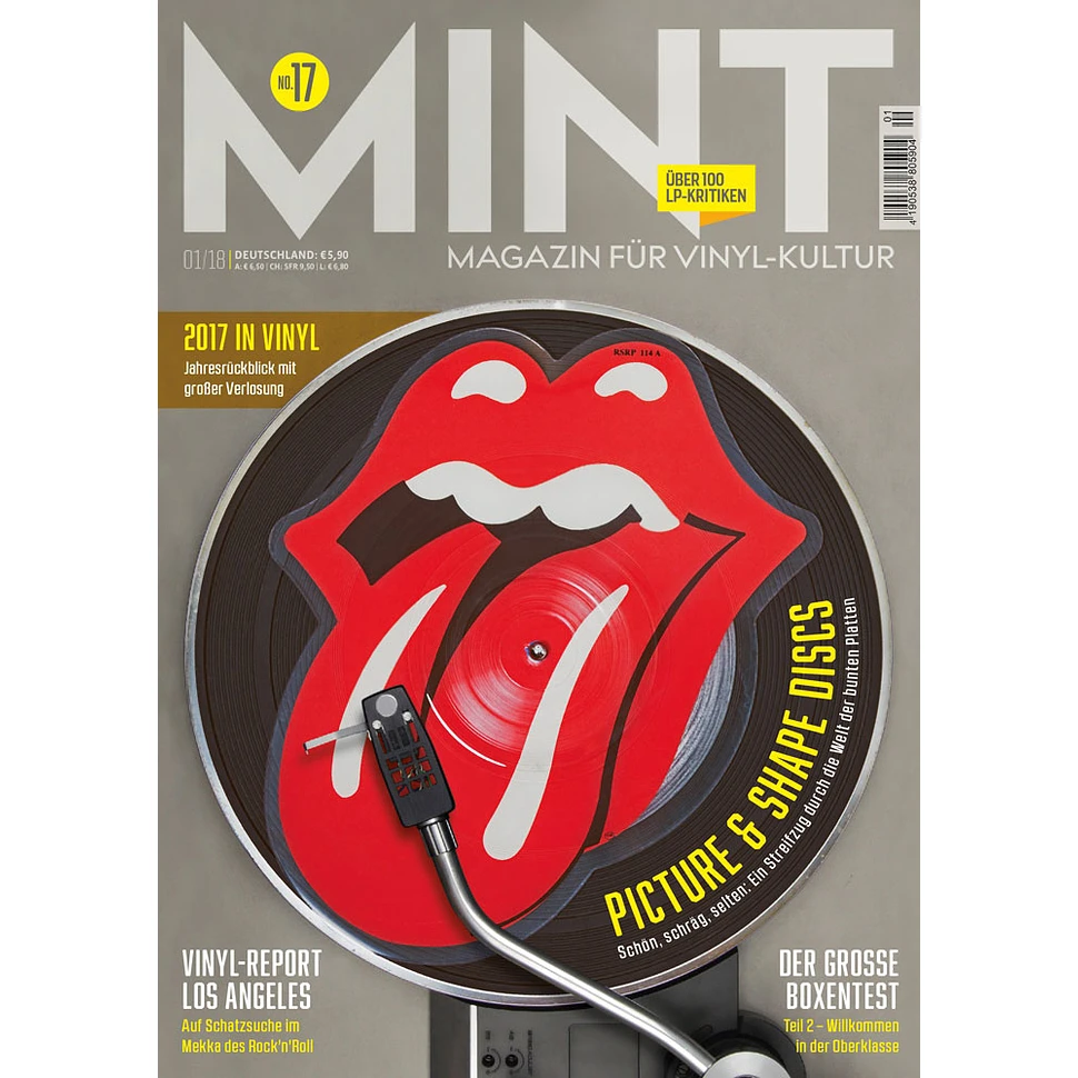 Mint - Das Magazin Für Vinylkultur - Ausgabe 17 - Januar 2018