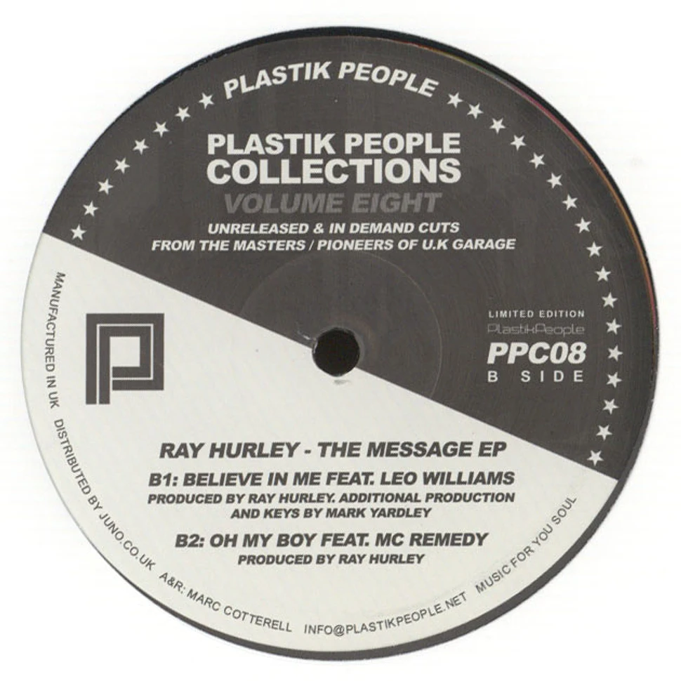 Ray Hurley - The Message Ep