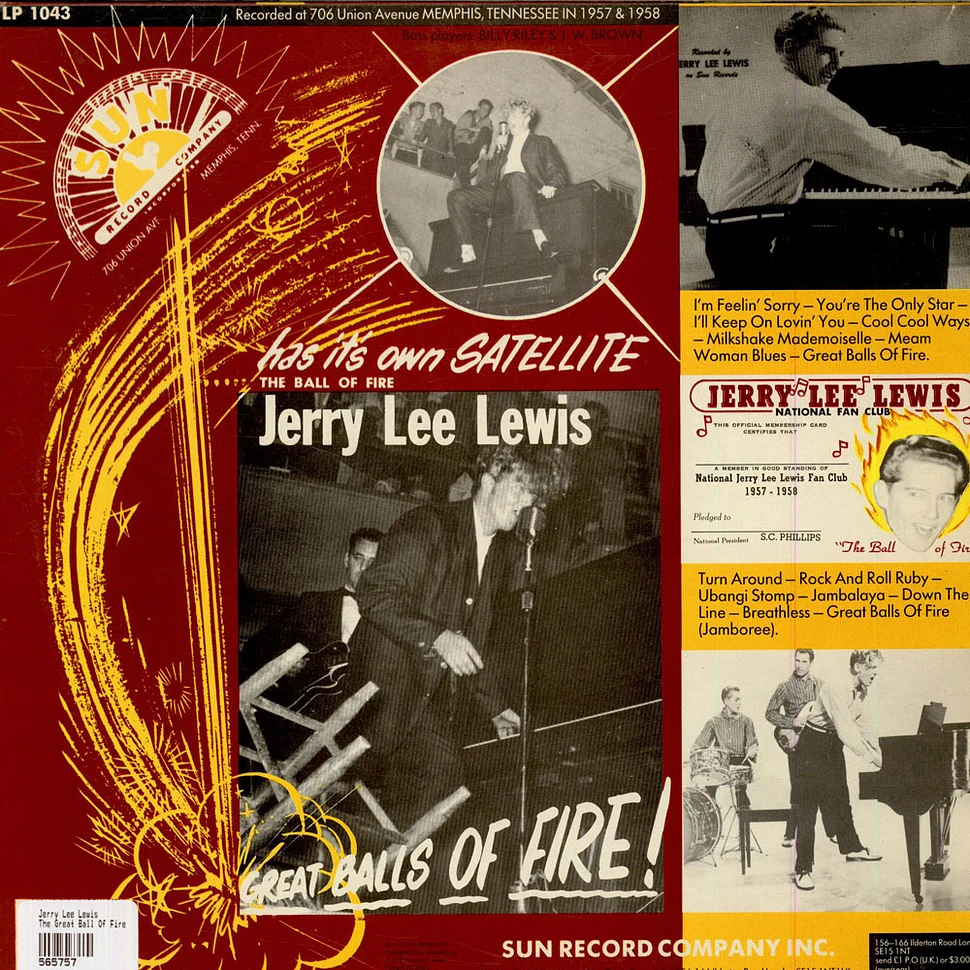 Jerry Lee Lewis - The Great Ball Of Fire