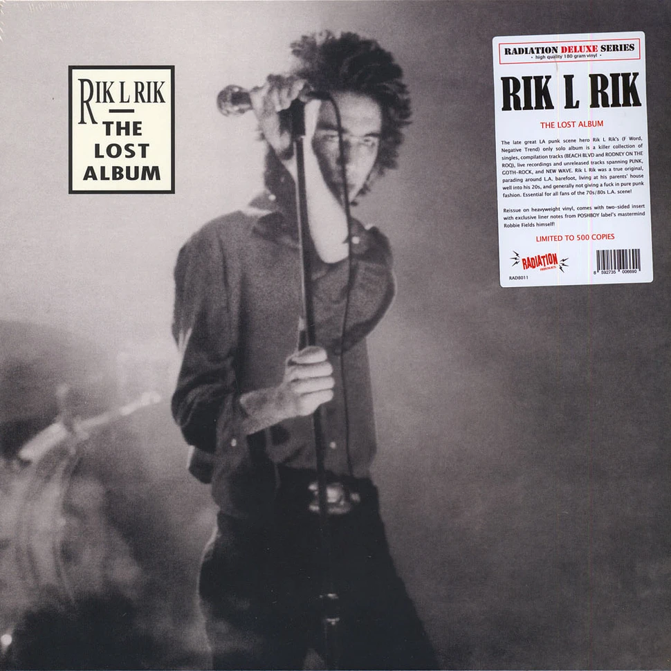Rik L Rik - The Lost Album