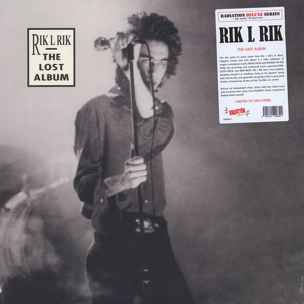 Rik L Rik - The Lost Album