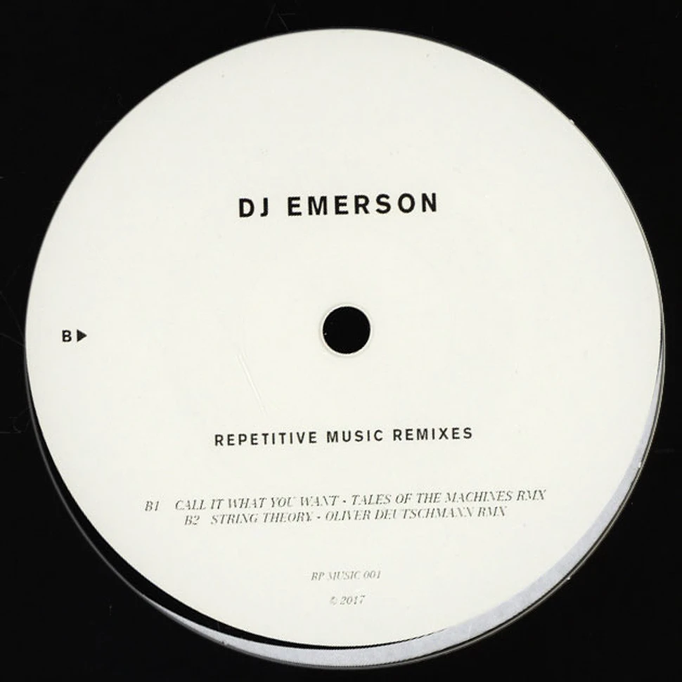 DJ Emerson - Repetitive Music Remixed