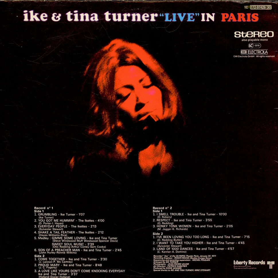 Ike & Tina Turner - Live In Paris