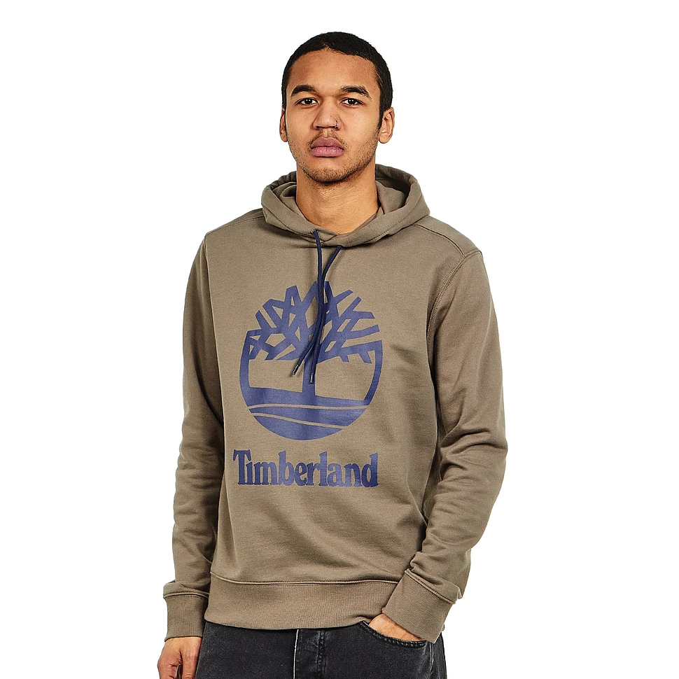 Timberland - Basic Hoodie With Stacked Logo