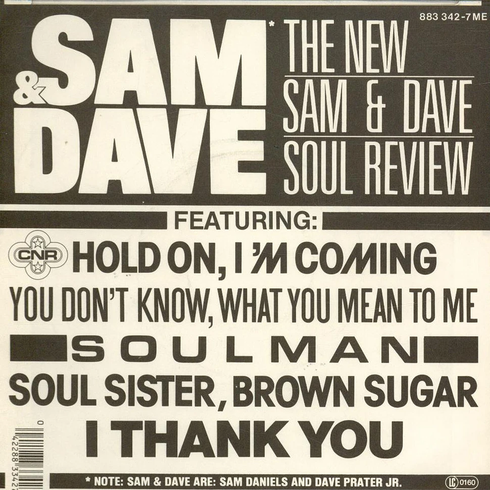 The New Sam & Dave - The New Sam & Dave Soul Review