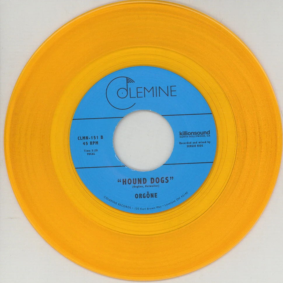 Orgone - Big Day / Hound Dogs Gold Vinyl Edition