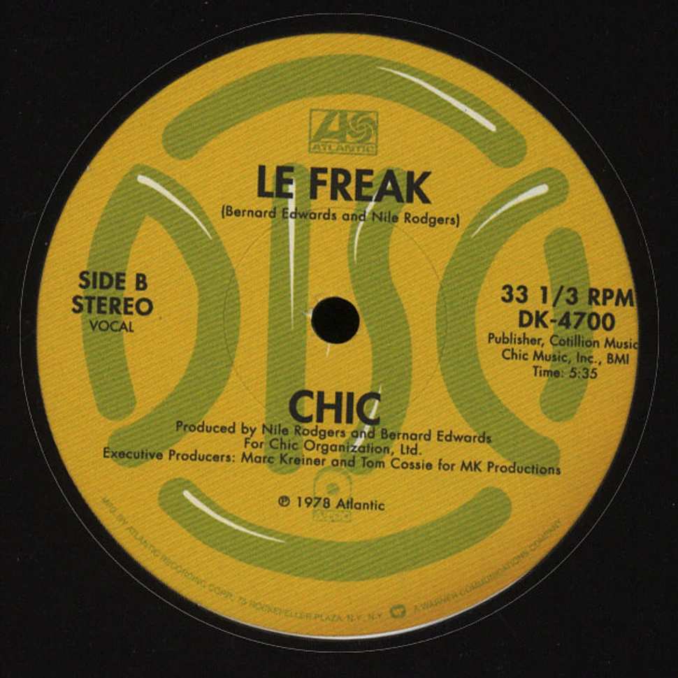 Chic - Everybody Dance / Le Freak