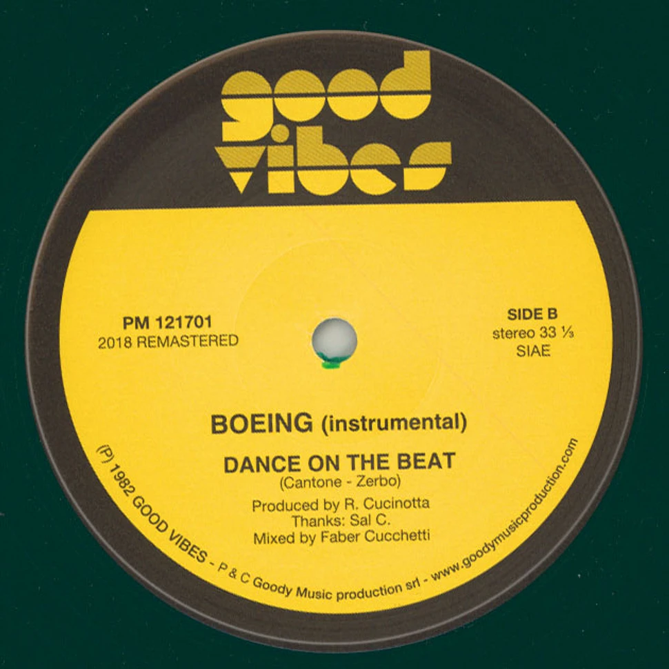 Boeing - Dance On The Beat Green Vinyl Edition