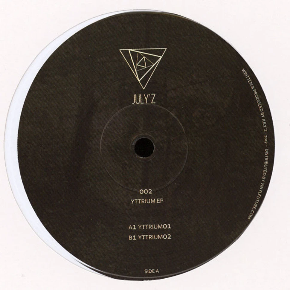 July'z - Yttrium EP