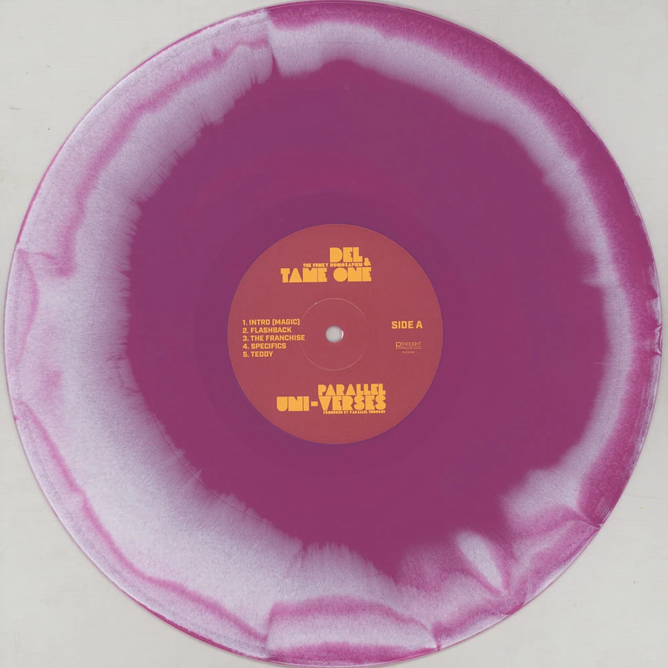 Del The Funky Homosapien & Tame One - Parallel Uni-Verses Colored Vinyl Edition