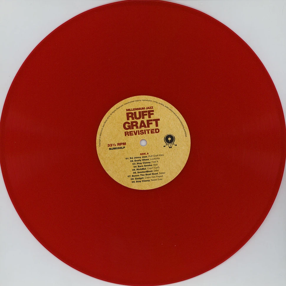 Millennium Jazz Music presents - Ruff Graft Revisited Red Vinyl Edition